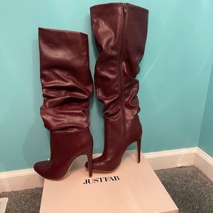 Justfab sz 7 boots brand new